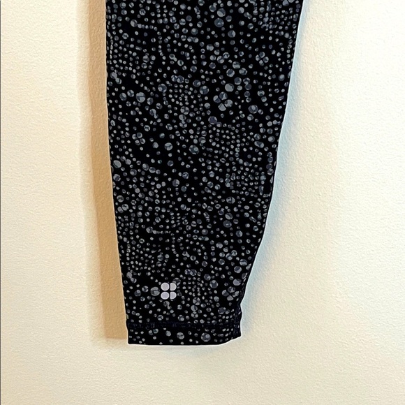 Sweaty Betty Bestselling Power Leggings Celestial Dot Black Size S | 7/8 Crop - Picture 4 of 6